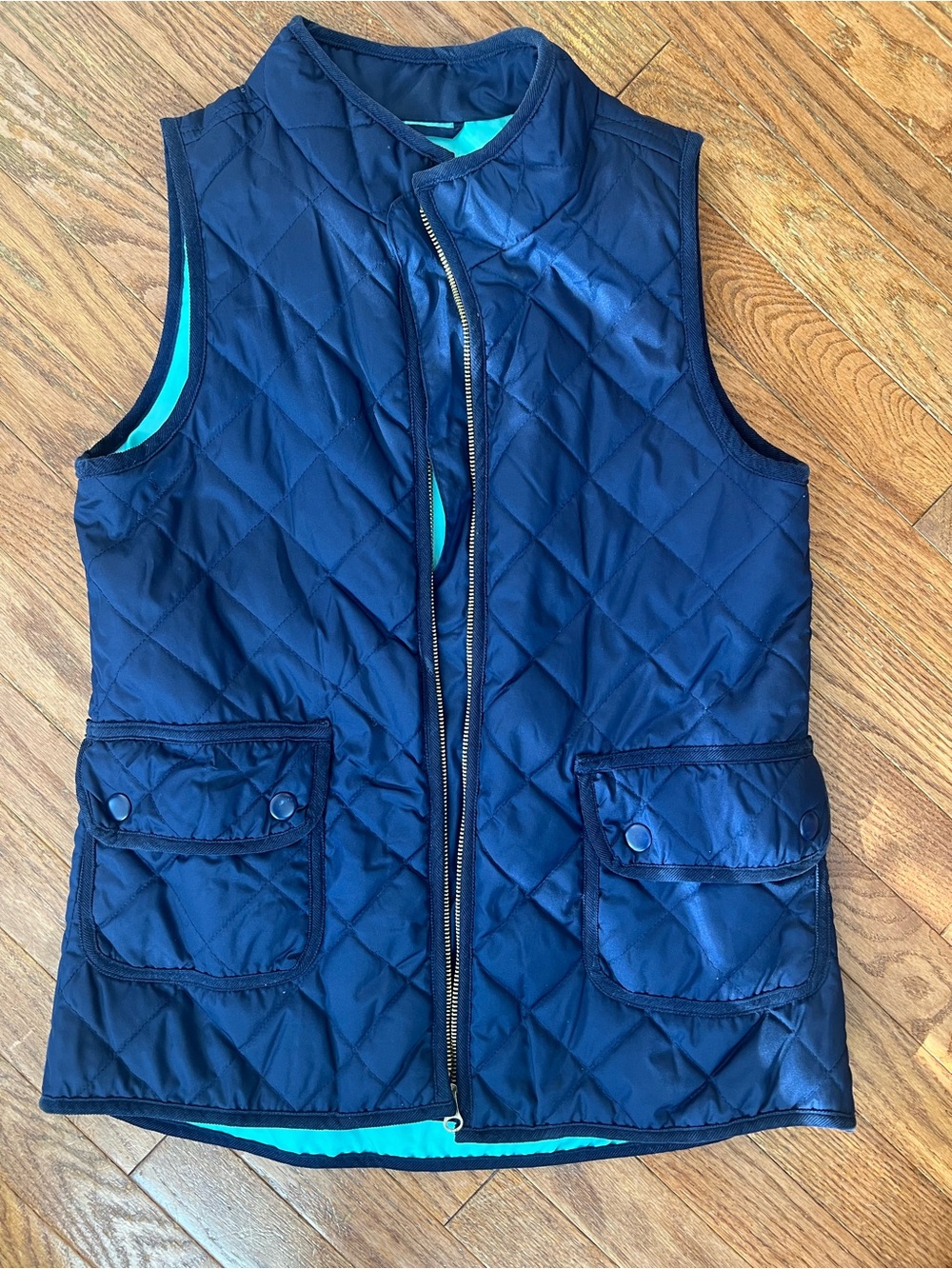 Old Navy Teal Reversible Vest